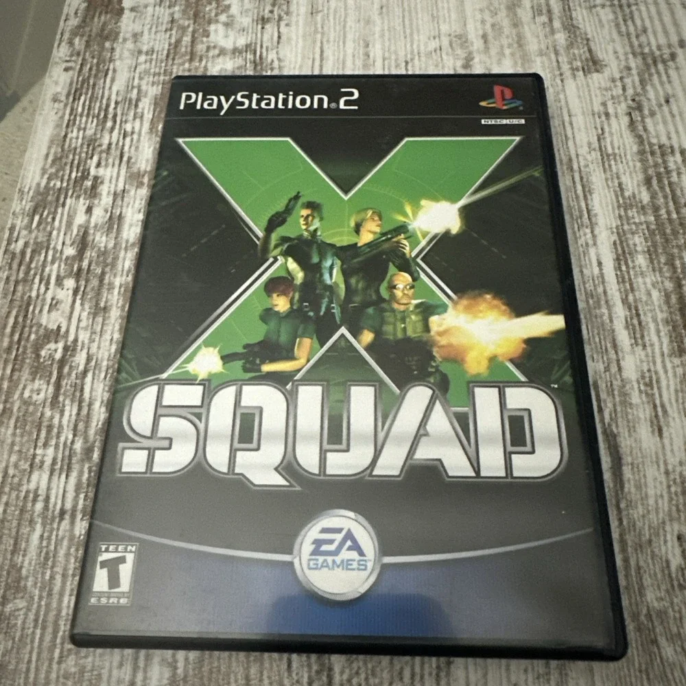 X Squad (Sony PlayStation 2, 2000) PS2 With Manual